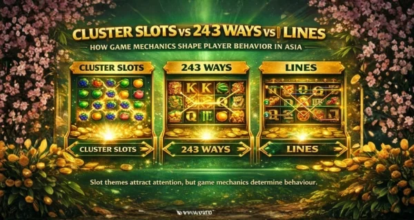 Cluster Slots vs 243 Ways vs Lines: How Game Mechanics Shape Player Behaviour in Asia